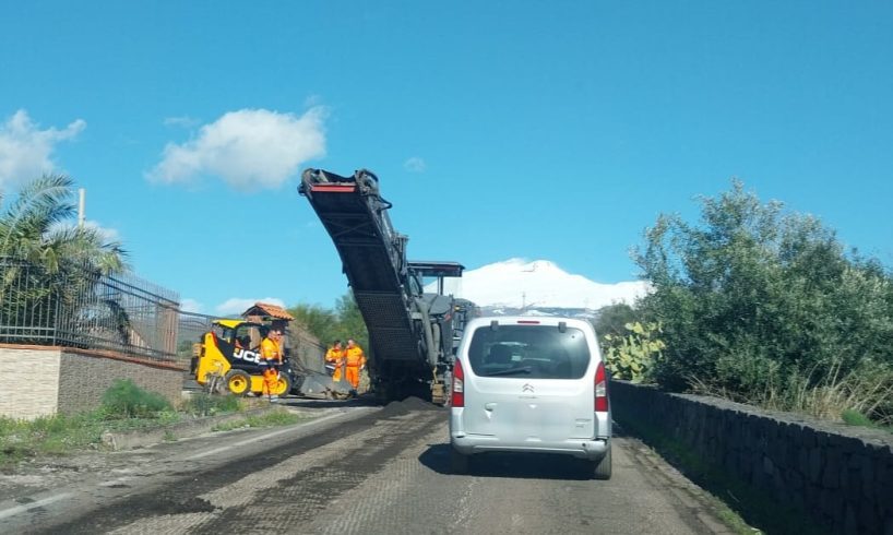 Paternò, parte la riqualificazione di via Mongibello per Ragalna