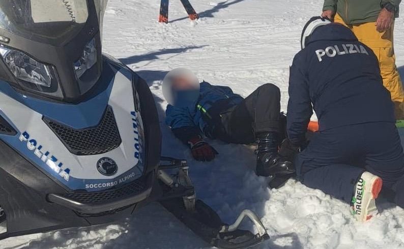 Volanti della neve sull'Etna: la Polizia assicura soccorso e sicurezza sulle piste di Piano Provenzana