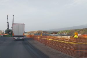 Belpasso, viabilità ancora limitata sulla SP 229/I presso Etnapolis