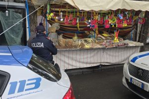 Sant'Agata: task force in azione nel centro di Catania per contrastare l'abusivismo commerciale