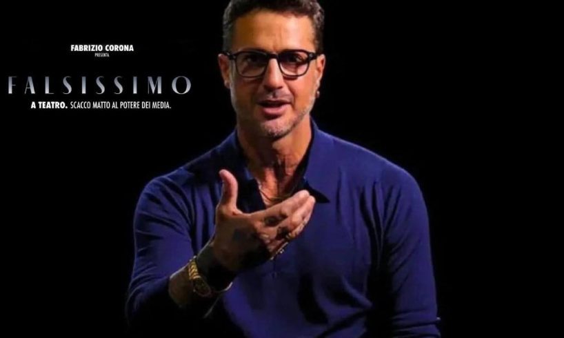 ‘Falsissimo’ a Catania: lo show di Corona sfida l'oscuramento social