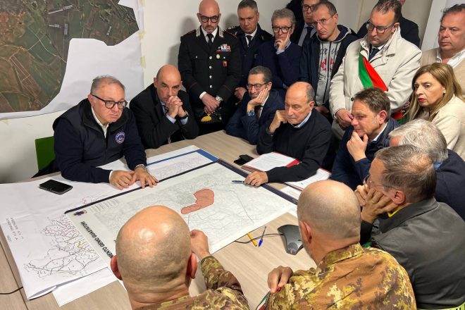 Niscemi, Schifani: "Sfollati al primo posto". Pronti 16 alloggi. Il sindaco soggetto attuatore. Istituito fondo da 558 milioni