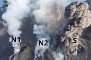Stromboli, lava trabocca dal cratere Nord: flusso lento sulla Sciara del Fuoco