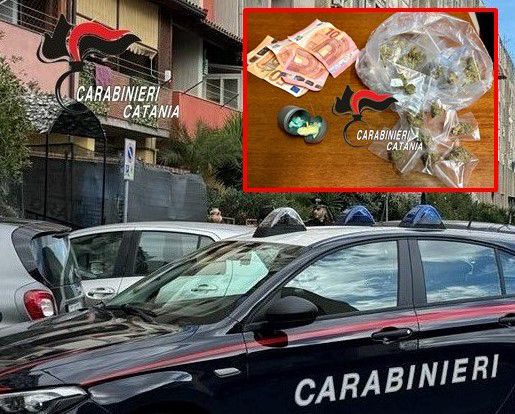 Catania, piazza di spaccio con vedette e ricetrasmittenti: due pusher arrestati