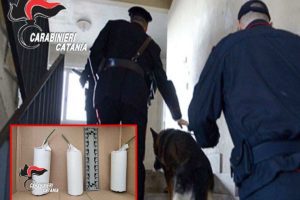 Mascali, droga e ordigni in casa durante i domiciliari: 29enne denunciato