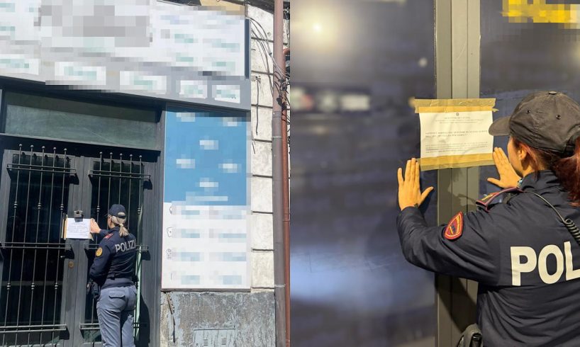 Scommesse e pregiudicati, il Questore di Catania chiude due sale: "Ritrovo abituale di malavitosi"
