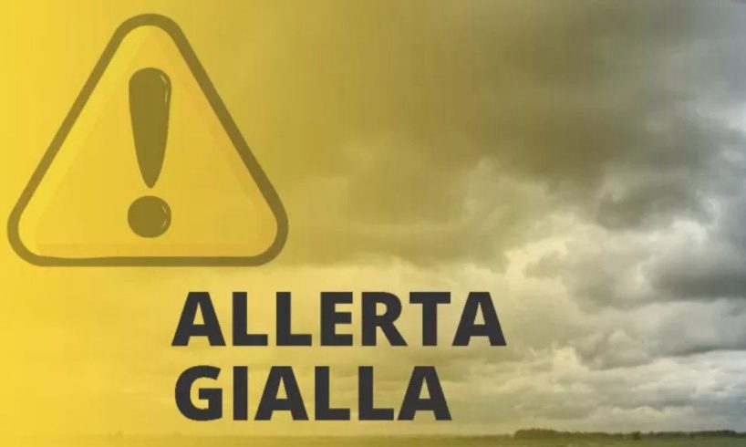 Maltempo al Sud: allerta gialla della Protezione civile in Sicilia, Calabria e Basilicata