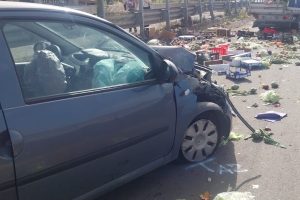 Belpasso, incidente sulla SS121: due feriti, traffico in tilt verso Paternò