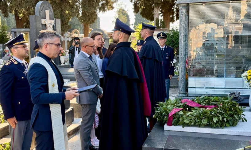 Catania, la Polizia di Stato ricorda l'agente Antonino Copia a 17 anni dalla morte