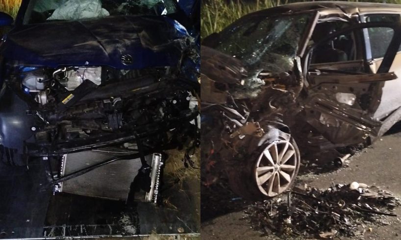 Motta S. Anastasia, scontro frontale sulla strada Policara: feriti un militare americano di Sigonella e un 40enne del posto