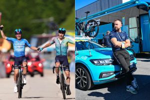 Ciclismo, Pietro Ciadamidaro: da Adrano all’Astana. Il suo primo Giro d’Italia da massaggiatore