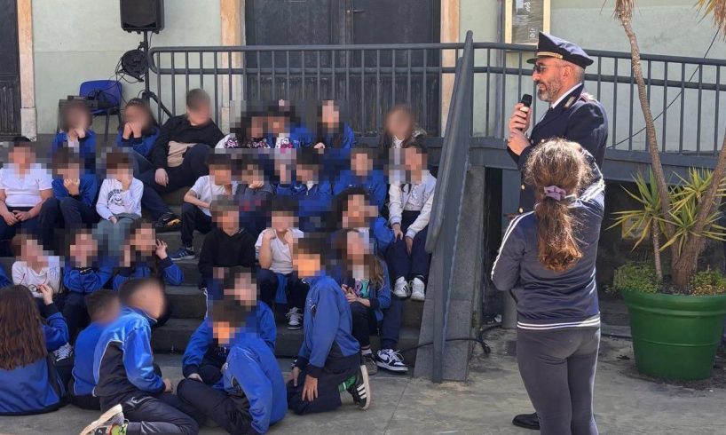 Legalità e cittadinanza attiva: gli studenti di Belpasso incontrano la Polizia di Stato