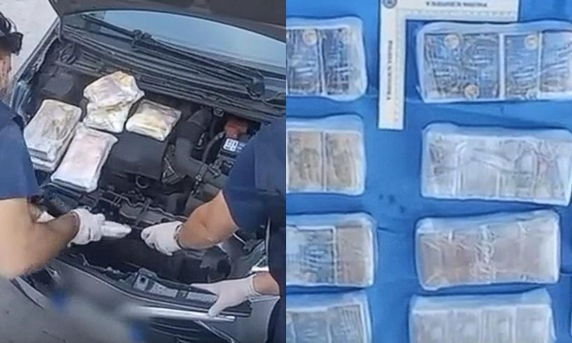 Catania, 28 kg di droga nascosti in auto con un minore: due corrieri calabresi arrestati (VIDEO)