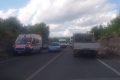 S. M. di Licodia, incidente sulla SS 284: motociclista grave e code interminabili
