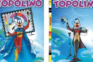 Etna Comics 2026, Topolino omaggia Pippo Baudo con un Superpippo televisivo