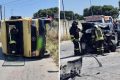 Mazara del Vallo, 51enne senza patente e assicurazione travolge uno scuolabus: 19 feriti tra cui 14 bambini e una donna incinta
