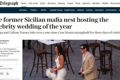 Nozze Dua Lipa, Schifani e Lagalla contro il Telegraph: “La Sicilia non è un covo di mafia. Pretendiamo scuse”
