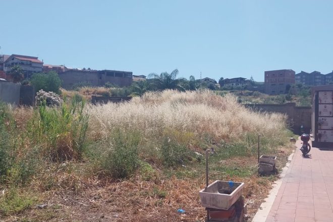 Degrado totale ai cimiteri di Paternò, croci di neonati sommerse da sterpaglie e immondizia