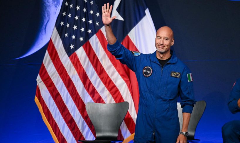 AstroLuca Parmitano di Paternò nell'equipaggio di Artemis III: "L'Italia mia base di lancio"