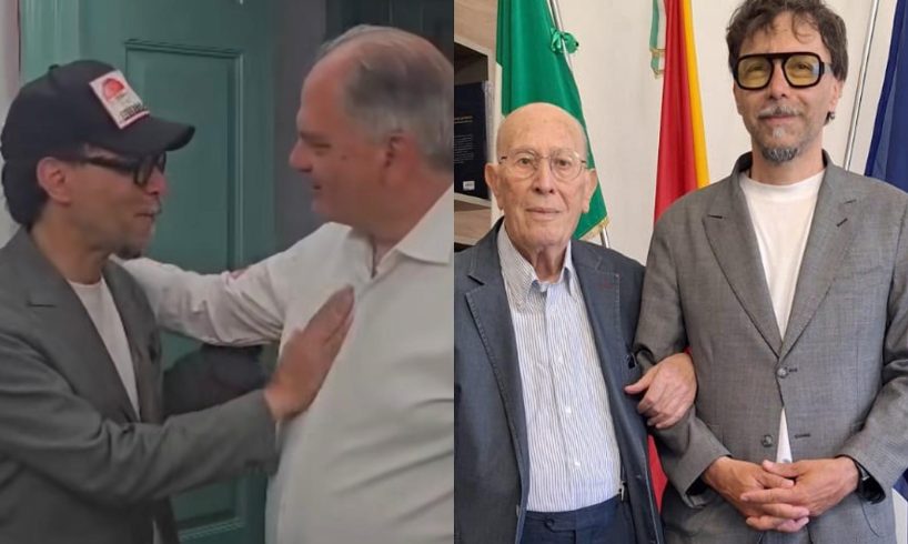 Bronte, fair play dopo le elezioni: Gullotta abbraccia il ‘rivale’ Castiglione e il sindaco uscente Firrarello