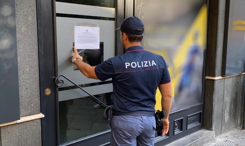 Biancavilla: chiusura 7 giorni per una sala scommesse frequentata da pregiudicati