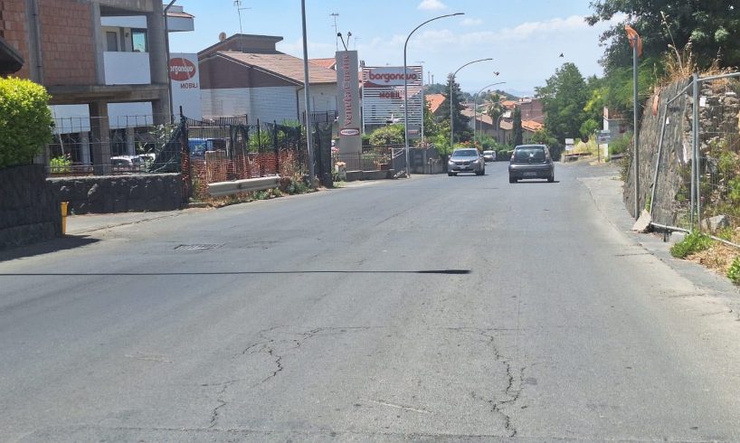Bronte, dal 29 via Messina diventa cantiere: 2,5 mln per condutture anti-allagamento. Tir dirottati sulle provinciali