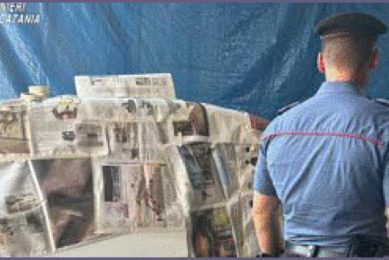 S. G. la Punta, carrozzeria abusiva in pieno centro abitato: sequestrate officina e attrezzature
