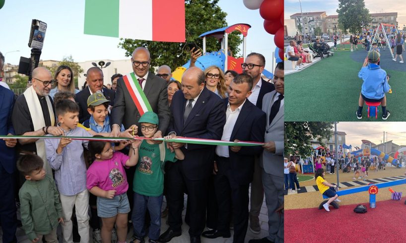 Biancavilla, festa grande a Spartiviale per l'inaugurazione di Piazza Falcone e Borsellino e del Parco giochi "Baden-Powell"