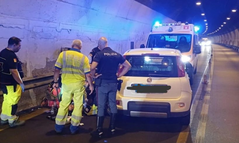 Infarto in galleria sull’A19, automobilista salvo grazie a intervento di Anas e OSS in transito