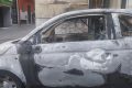 Paternò, auto in fiamme all'alba in via Brescia: non si esclude il dolo