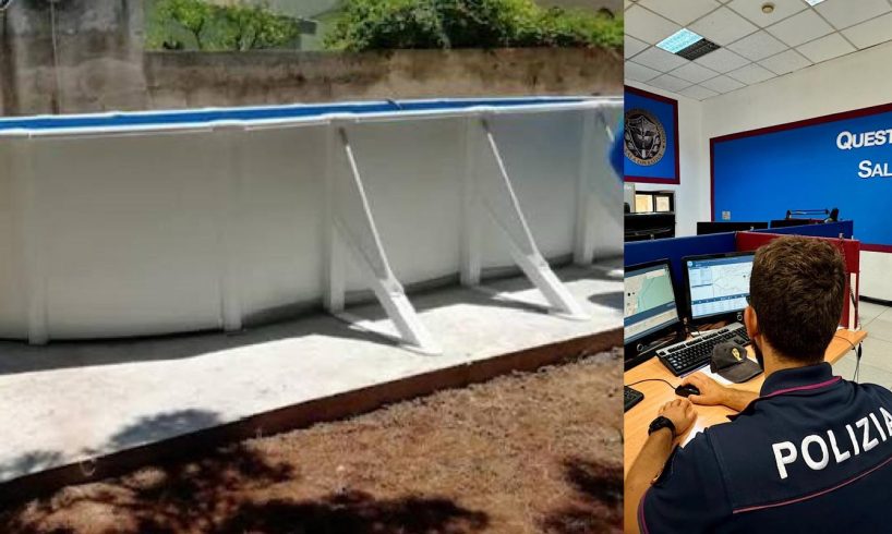 Catania, 41enne evade dagli arresti domiciliari per montare una piscina sul terrazzo: "Così affronto il caldo"