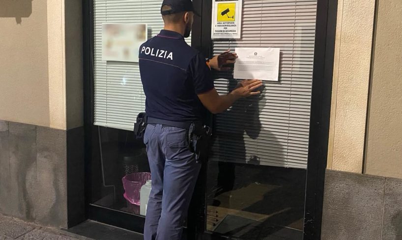Biancavilla, chiuso per 7 giorni un bar ritrovo di pregiudicati