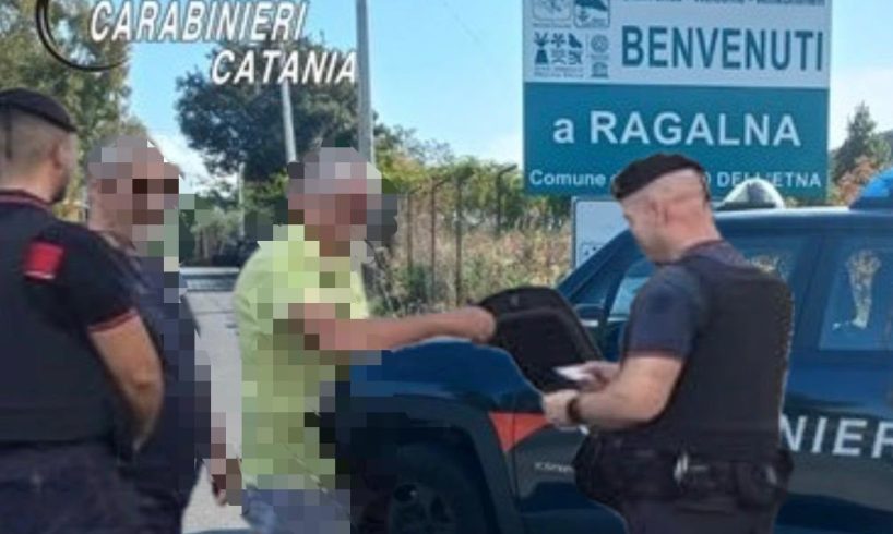 Ragalna, controlli straordinari: 5 multe per oltre 4.000 euro tra cellulare, cinture e casco
