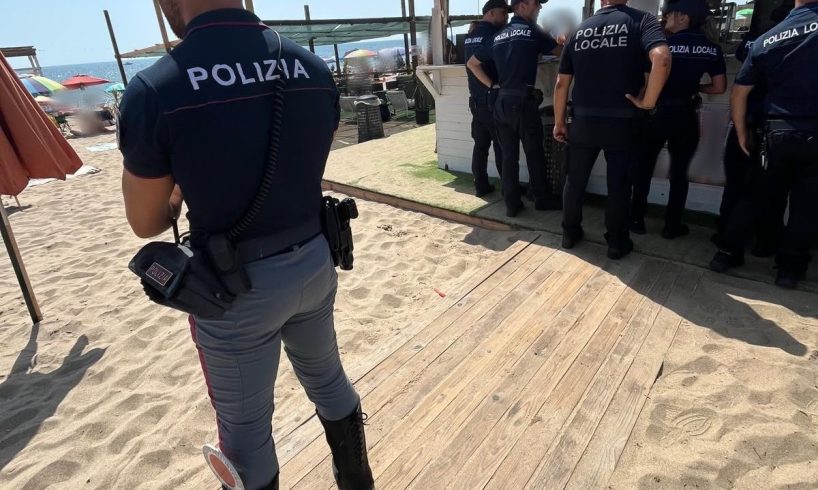 Spiagge di Catania nel mirino: lidi irregolari e chioschi senza bagnini, piovono multe