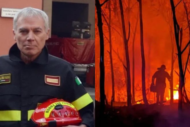 Caltanissetta, malore fatale durante lo spegnimento di un incendio: muore caporeparto 59enne